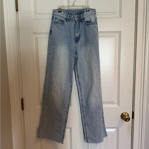 H&M Light Blue Straight Leg Women's Jeans